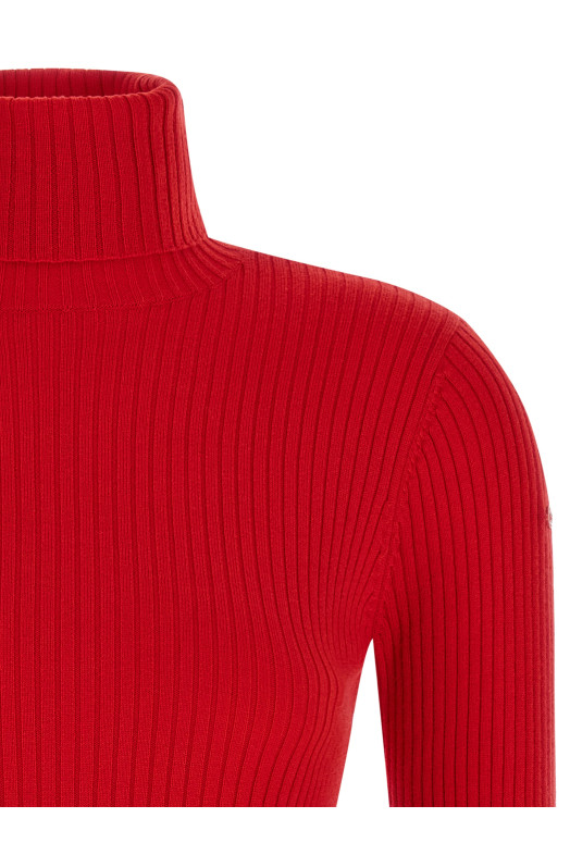 'Mira' turtleneck sweater Red