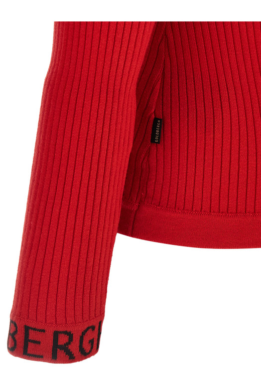 'Mira' turtleneck sweater Red