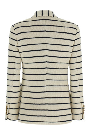 Striped sweater blazer Multicolor