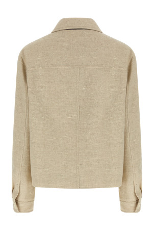 Double-breasted jacket Beige