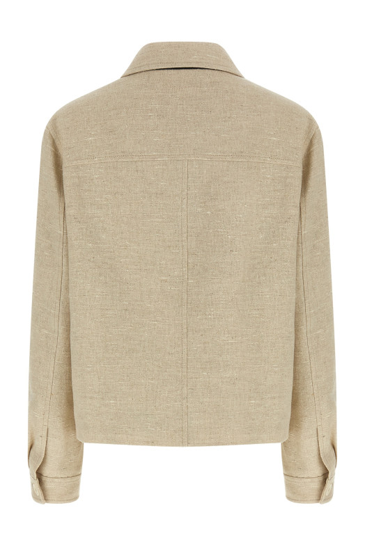 Double-breasted jacket Beige