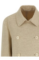 Double-breasted jacket Beige