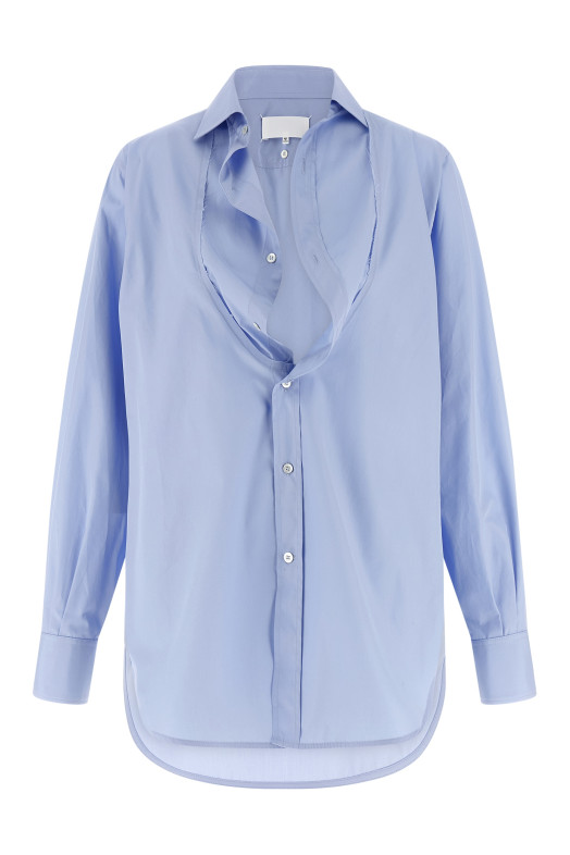 Poplin shirt BLUE