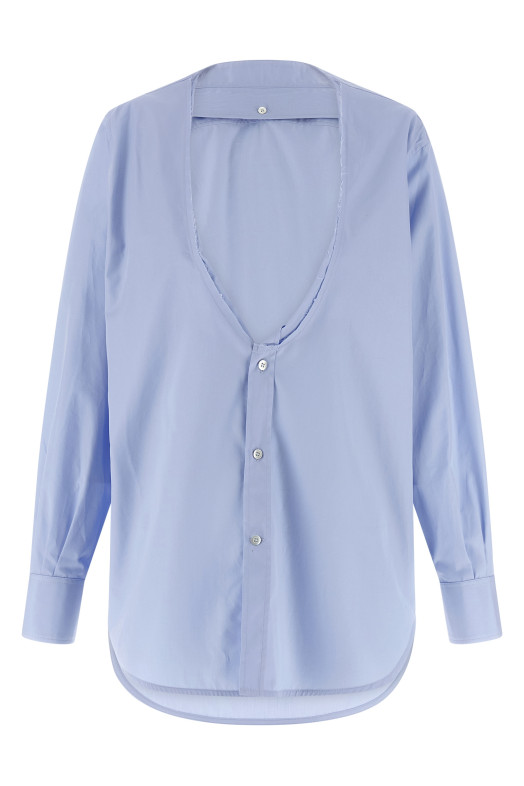 Poplin shirt BLUE