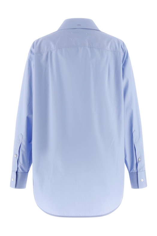 Poplin shirt BLUE