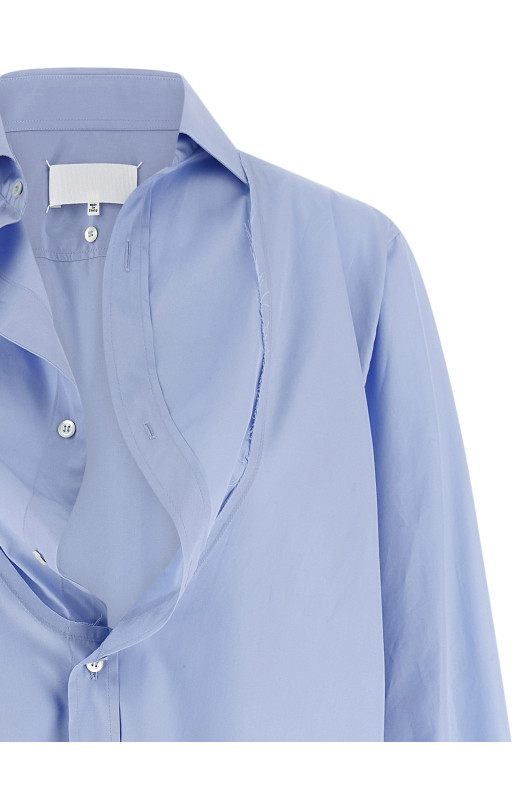 Poplin shirt BLUE