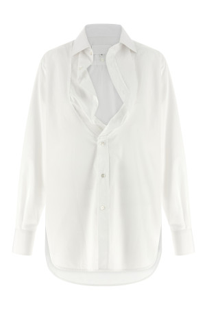 Poplin shirt White