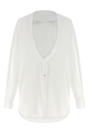 Poplin shirt White