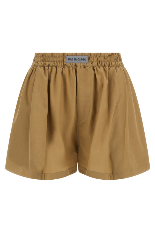 'Boxer A-Line' shorts Beige