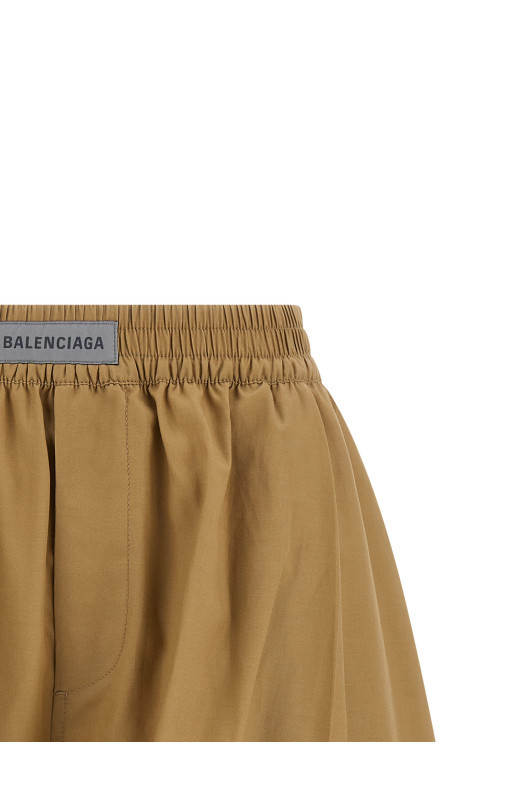 'Boxer A-Line' shorts Beige