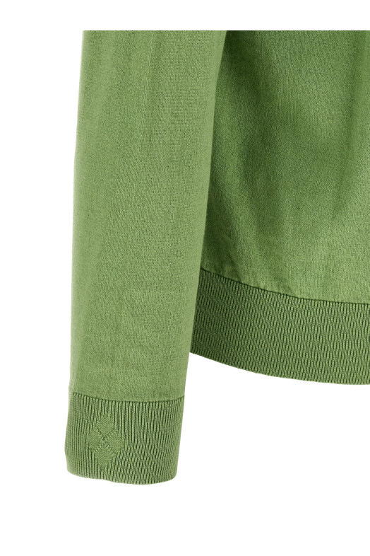 Argyle sweater Green