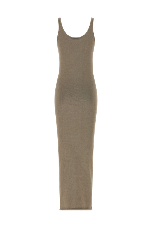 'Raw Knit' dress Beige