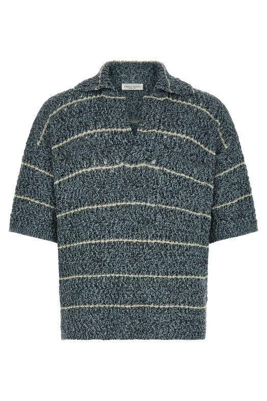 'Mouliné' polo shirt Multicolor
