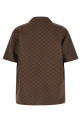 'GG' canvas shirt Brown
