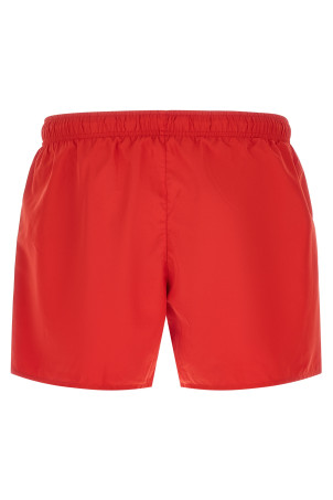 Logo swimsuit Red