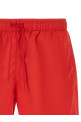 Logo swimsuit Red