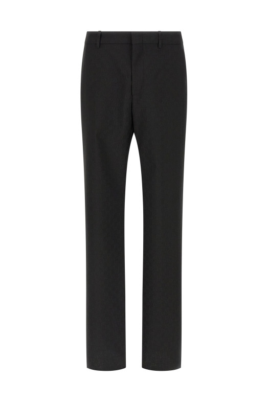 'GG' formal pants Black