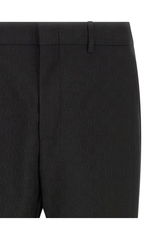 'GG' formal pants Black