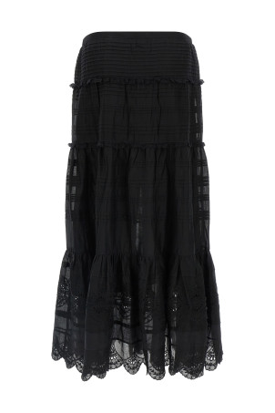'Paoline' long skirt Black
