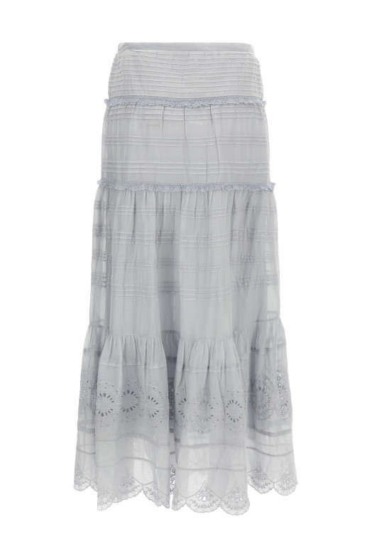 'Paoline' long skirt BLUE