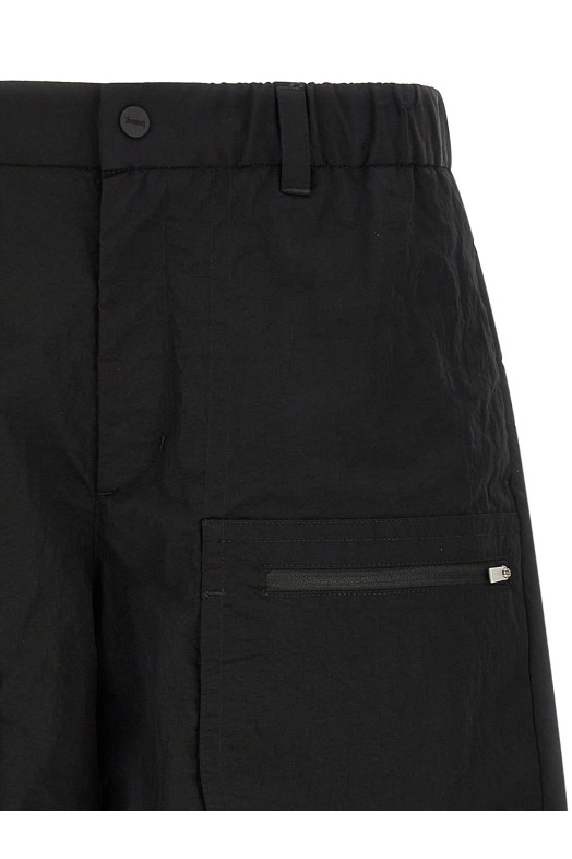 Cargo bermuda shorts Black