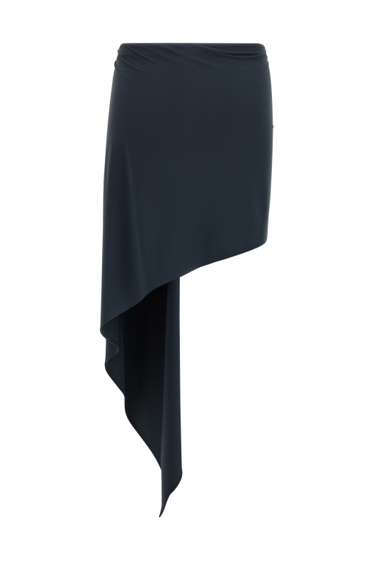 '02' swimsuit skirt Gray