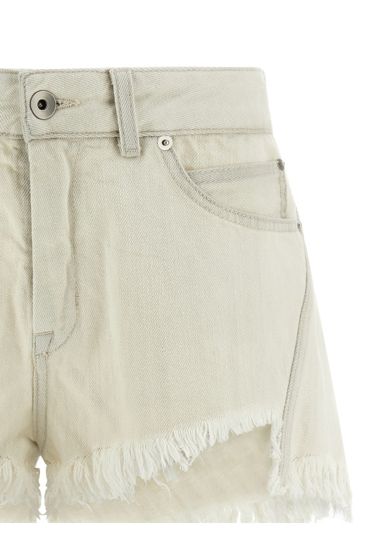 'Bias Cutoffs' shorts White