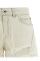 'Bias Cutoffs' shorts White