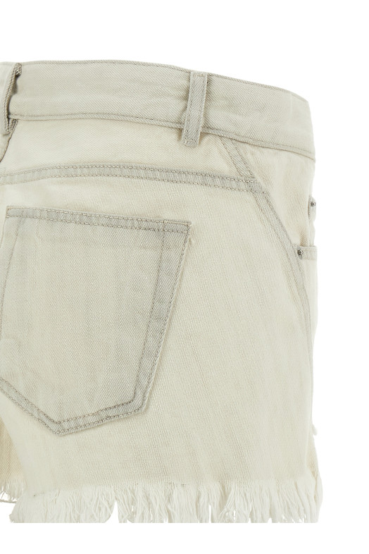 'Bias Cutoffs' shorts White