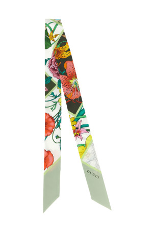 'Gucci Flora' scarf Green
