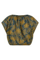 'Crocodile' top Multicolor