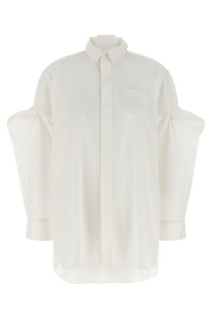 Poplin shirt White