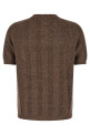 Linen sweater Brown