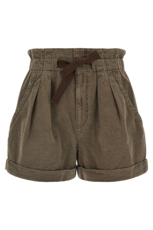 'Nirma' bermuda shorts Brown