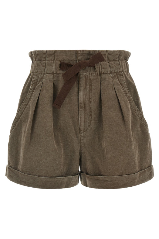 'Nirma' bermuda shorts Brown