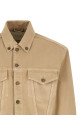 'Shrunken Denim' jacket Beige