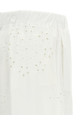 'Broderie Anglaise' pants White
