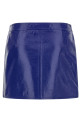 'Reedition Vinyl' skirt Blue