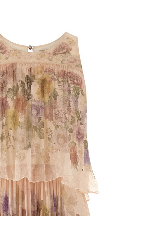 Floral ruffle dress Multicolor