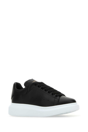Black leather sneakers Multicolor ALEXANDER MCQUEEN (553770WIAIG)