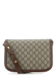 GG Supreme fabric and leather Horsebit 1955 shoulder bag GUCCI (60220492TCG)