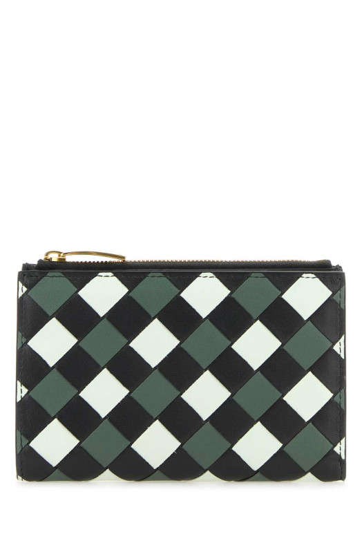 Multicolor nappa leather medium Intrecciato wallet BOTTEGA VENETA (749940V3TG3)