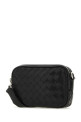 Black leather Intrecciato Mini crossbody bag BOTTEGA VENETA (765911V2HL1)