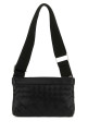 Black leather Duo Intrecciato crossbody bag BOTTEGA VENETA (778084V3R54)