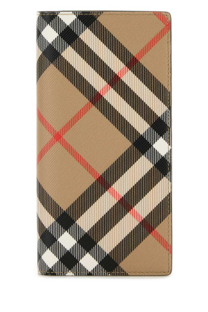 Printed canvas wallet BURBERRY (8091921)