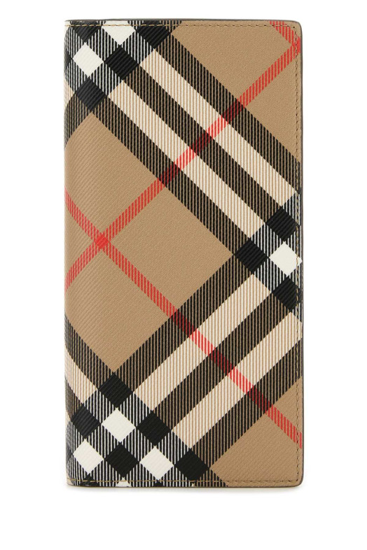 Printed canvas wallet BURBERRY (8091921)