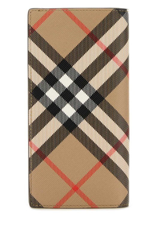 Printed canvas wallet BURBERRY (8091921)