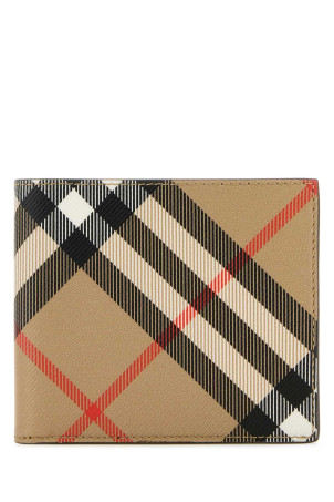 Printed e-canvas wallet BURBERRY (8091926)