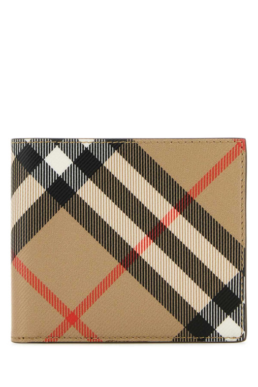 Printed e-canvas wallet BURBERRY (8091926)