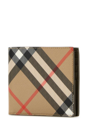 Printed e-canvas wallet BURBERRY (8091926)